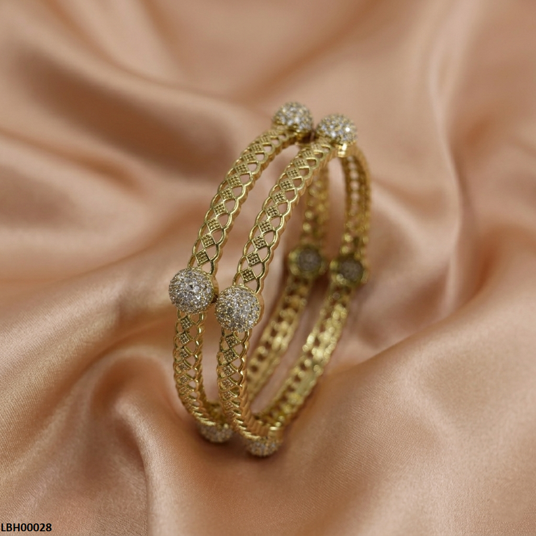 Square Round Bangles Set