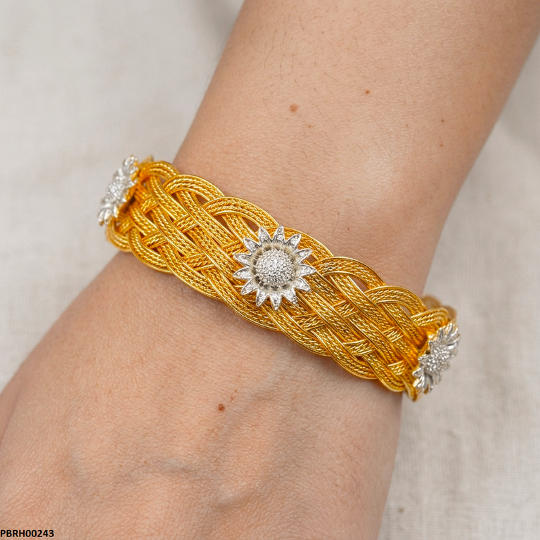 Sunflower Adjustable Bangle