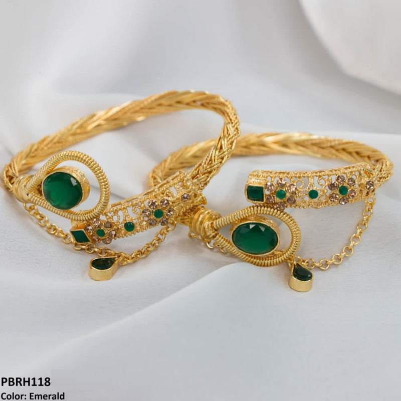 Flower Bangles Pair