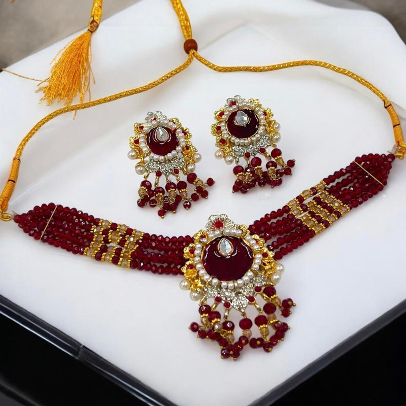 Tear/Flower Neck Choker Set