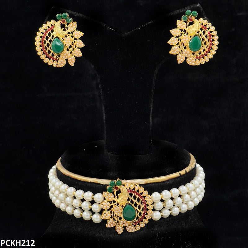 Peacock Choker Set