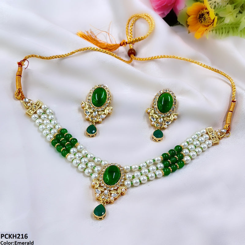 Oval/Tear Drop Choker Set