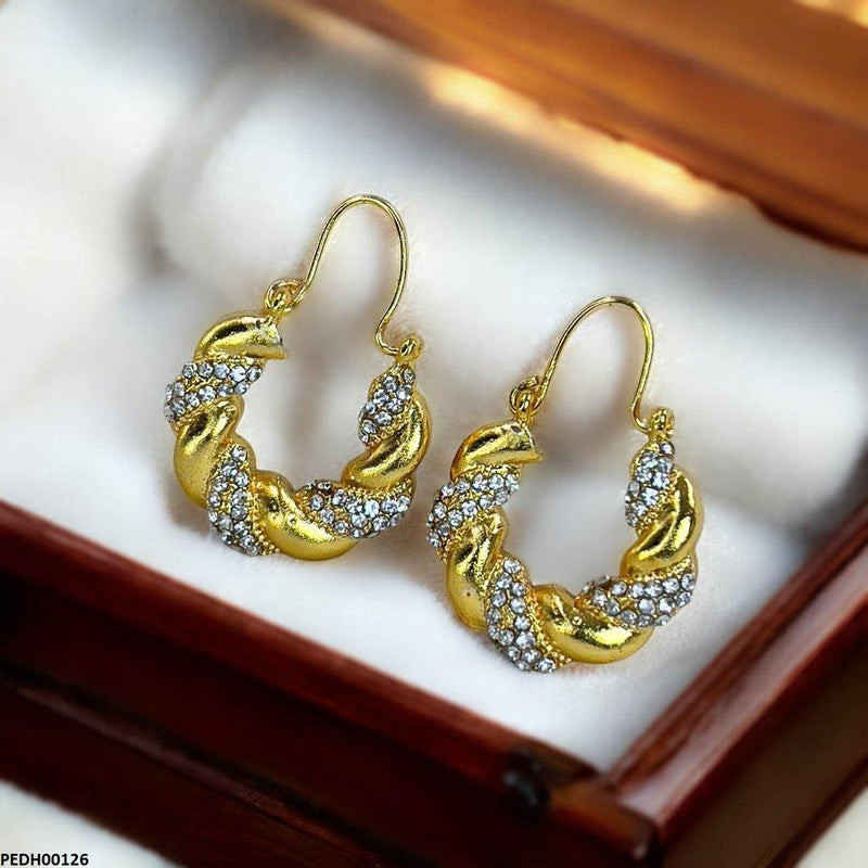 Twisted Drop Earrings