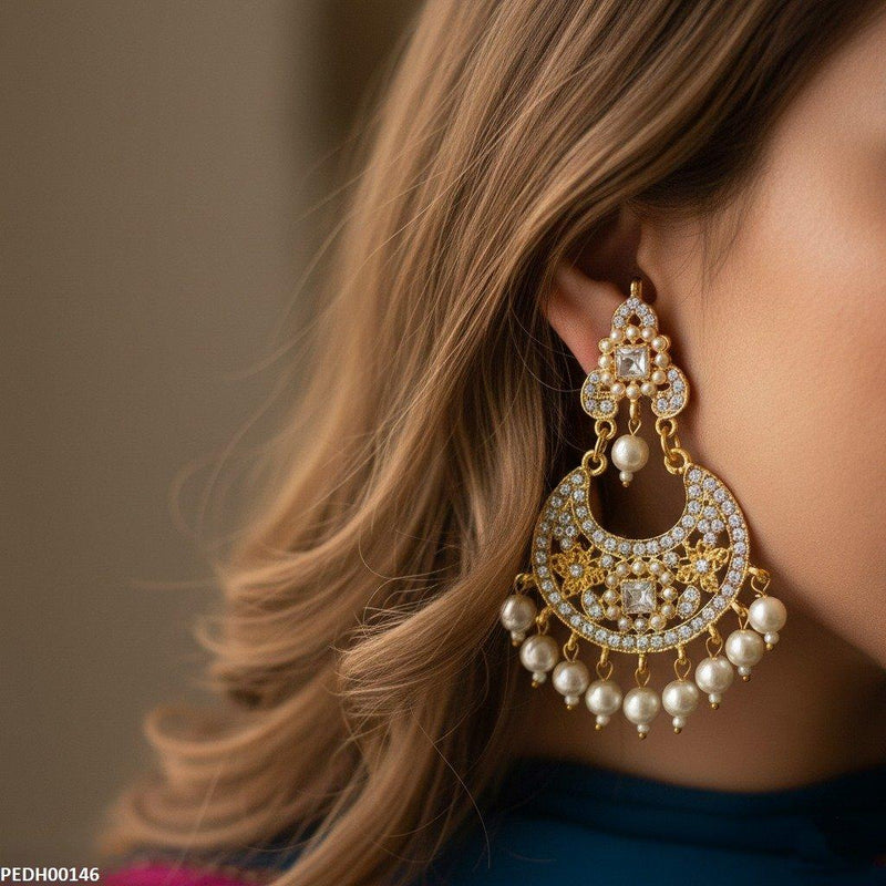 Moon Drop Earrings