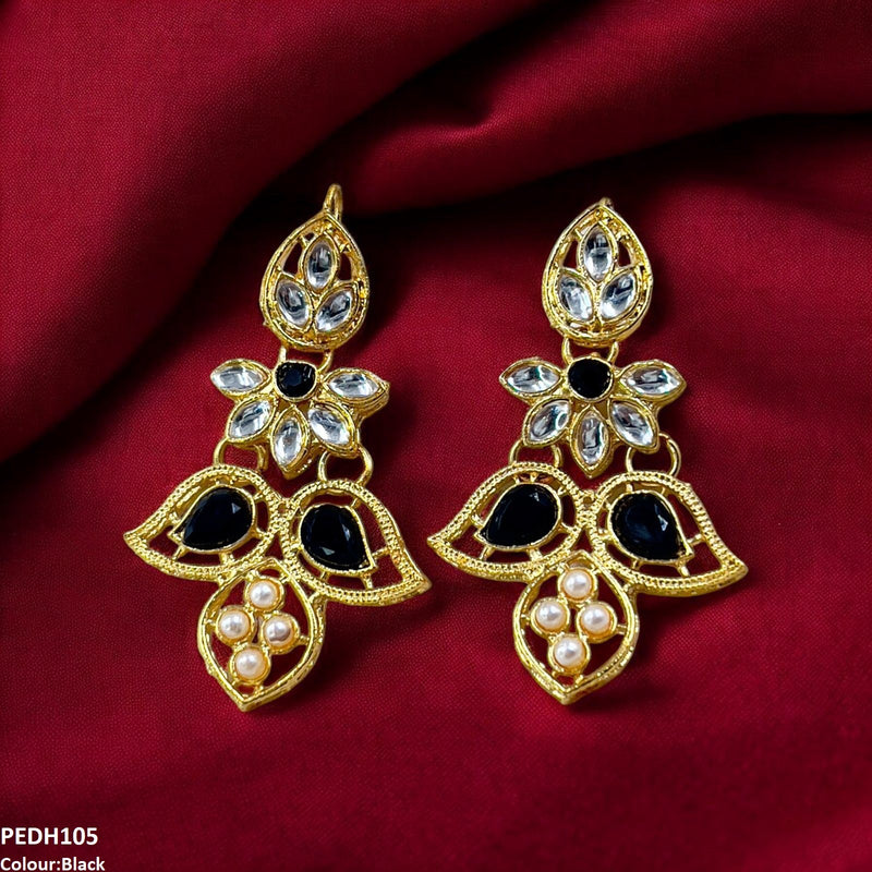Double Eye Drop Earrings
