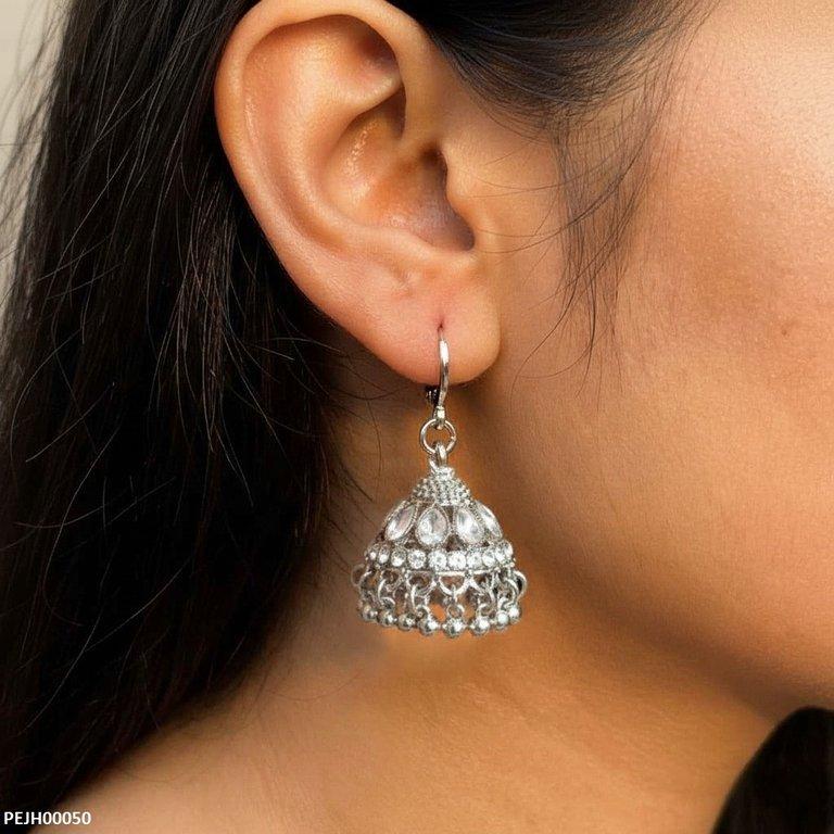 Tear Pearl Drop Jhumki
