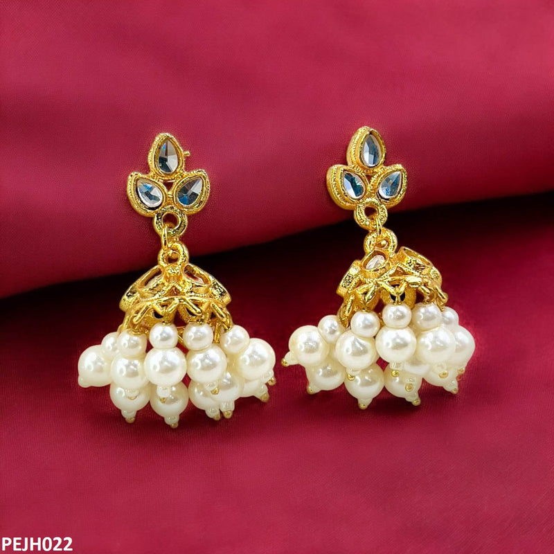Tear Pearl Drop Jhumki