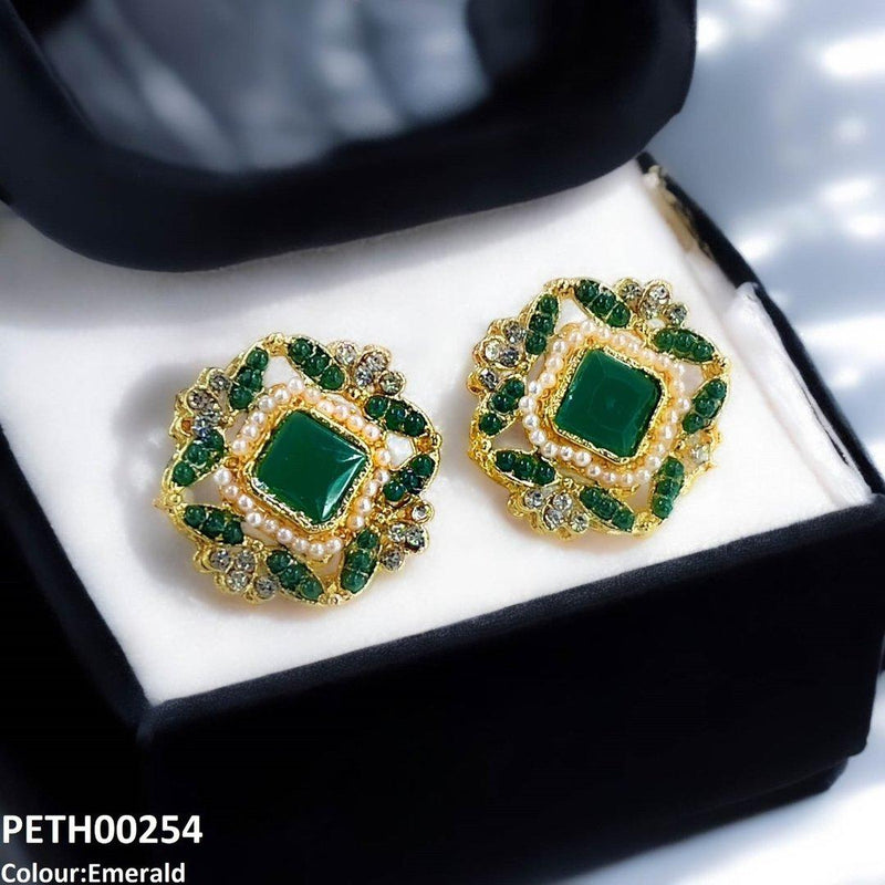 Flower Square Tops Pair