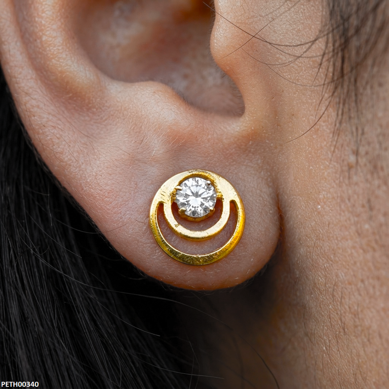 Double Hoop Crystal Tops