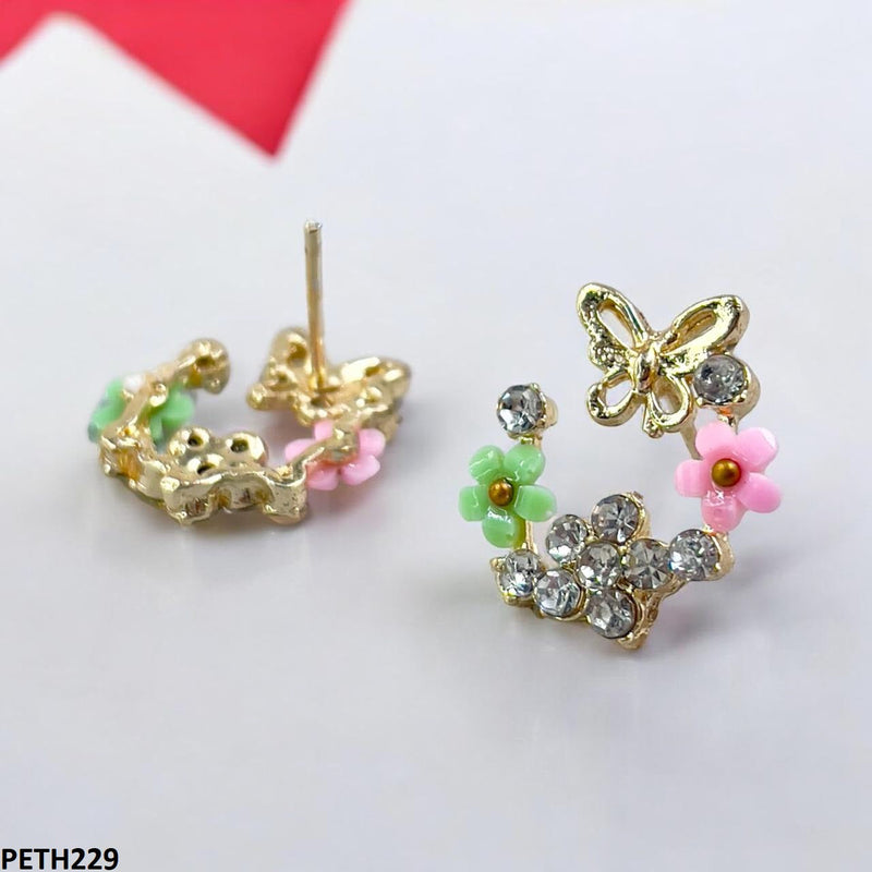 Flower/Butterfly Tops Pair