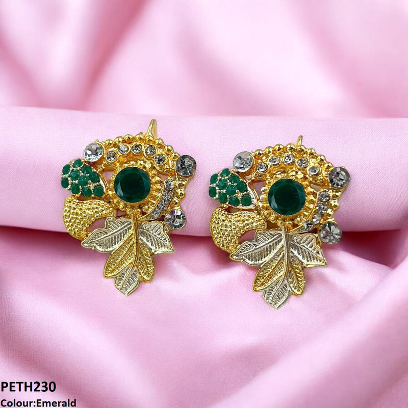 Round/Leaf Tops Pair