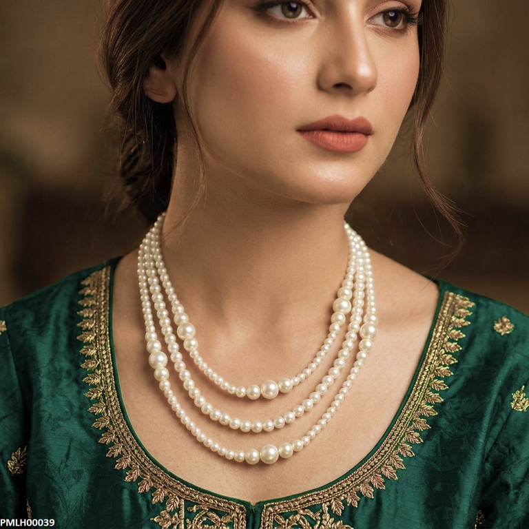 Round Pearl Mala