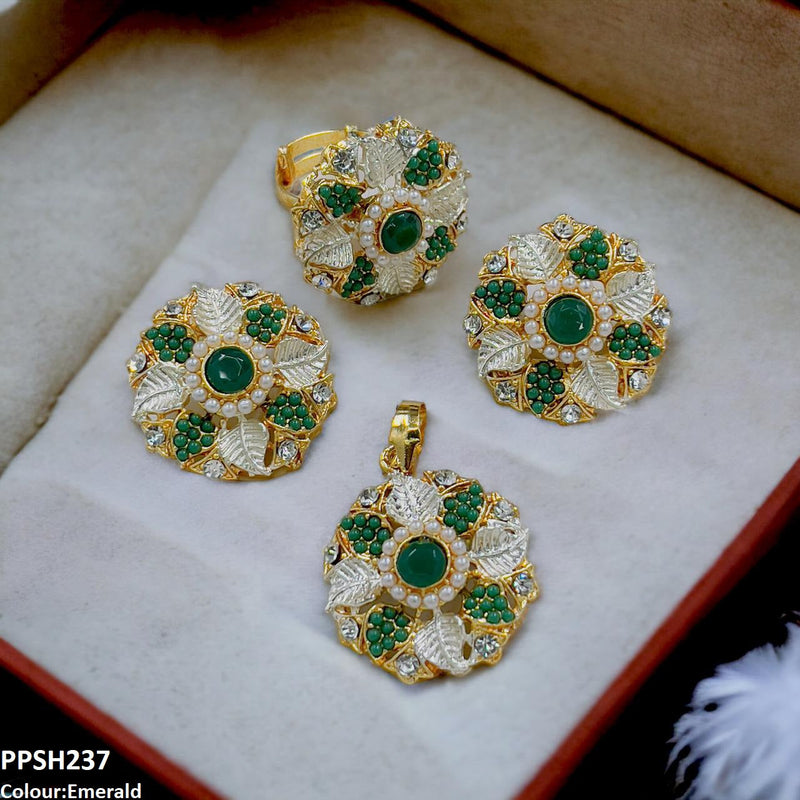 Flower Pendant Set