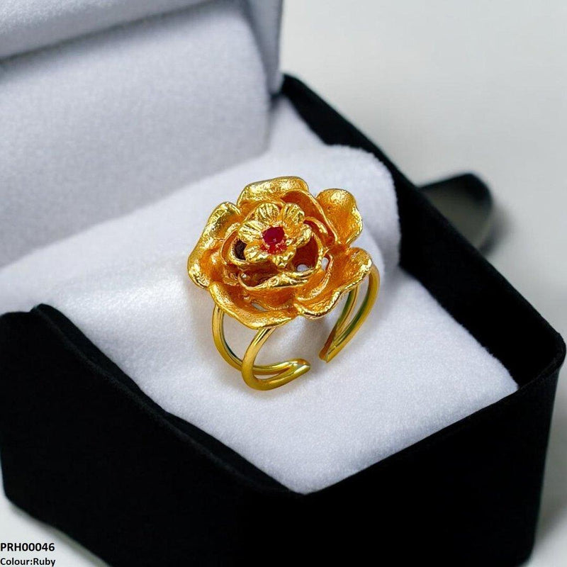 Flower Ring Adjustable