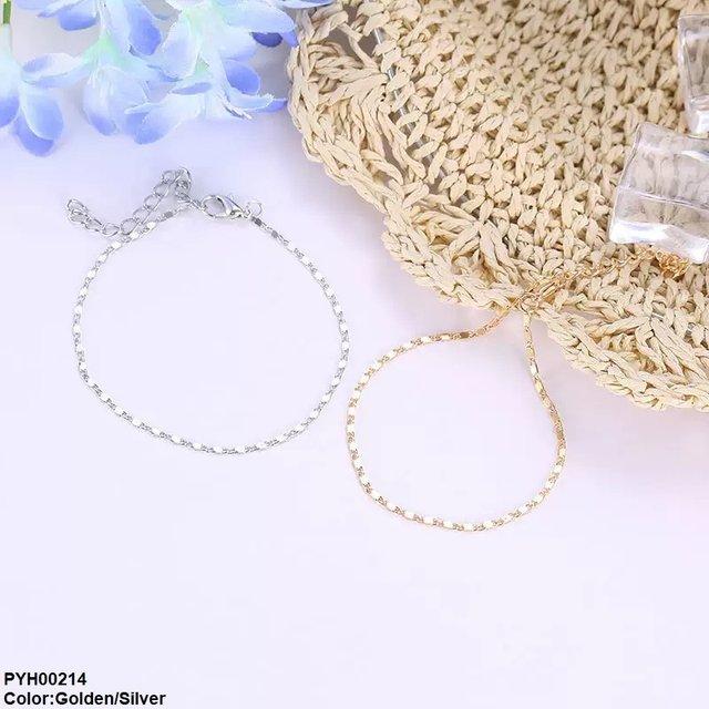 Lock Chain Anklet Single