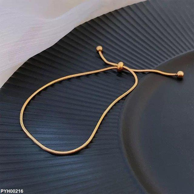 Stainless Steel Plain Single Anklet