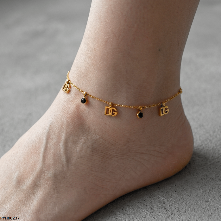 Stainless Steel Round Anklets