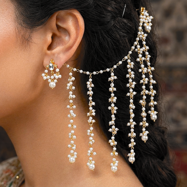 Tear Pearl Drop One-Sided Sahara