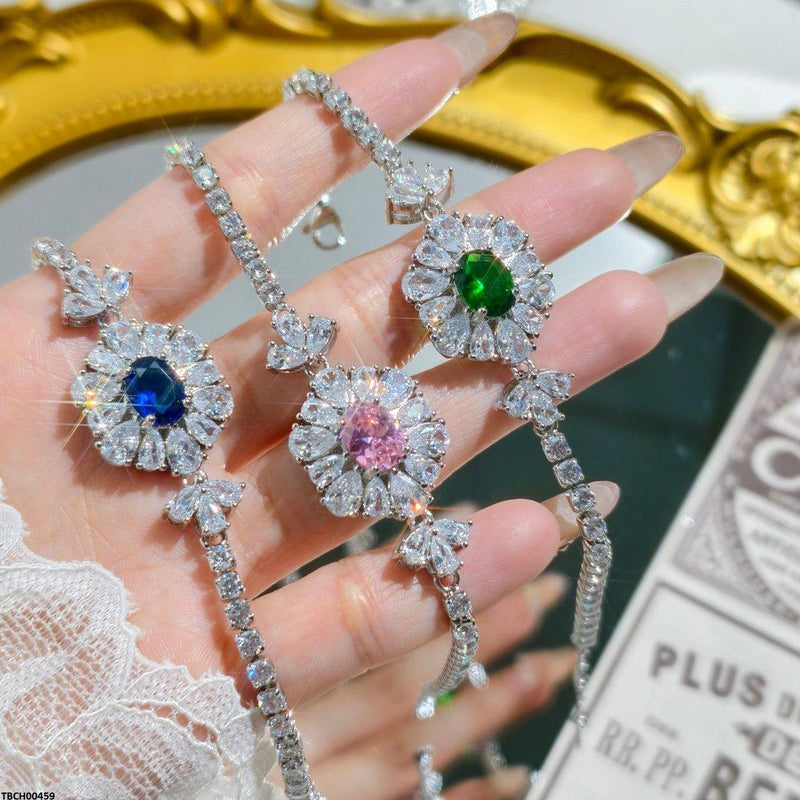 Pear Flower Hand Bracelet