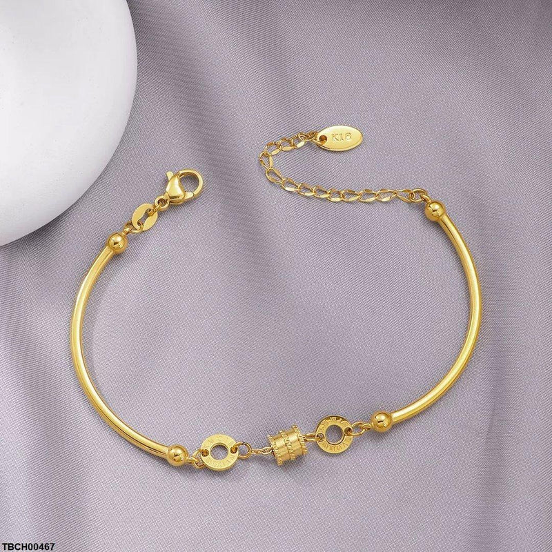 Stainless Steel Drum Bracelet