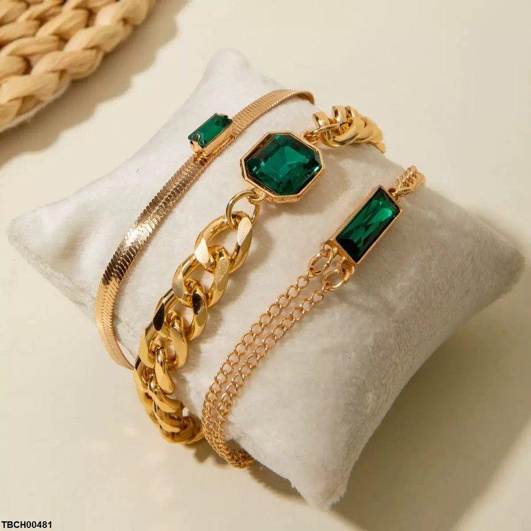 Square Link Chain Bracelet