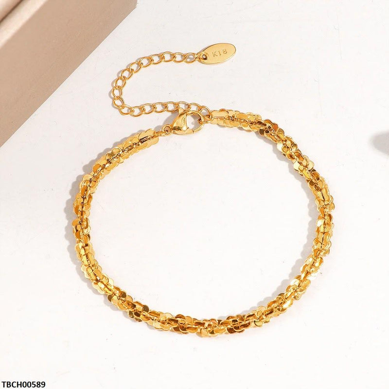 Stainless Steel Cuban Link Bracelet