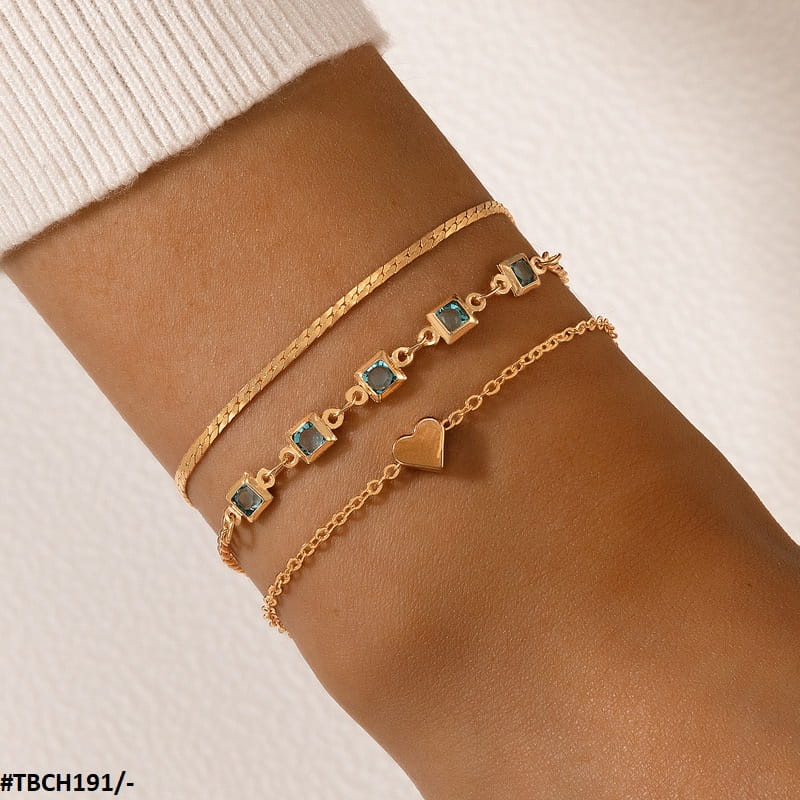 Heart 3 Hand Bracelet