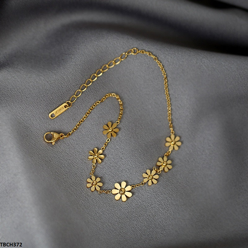 Flower Stainless Steel Bracelet