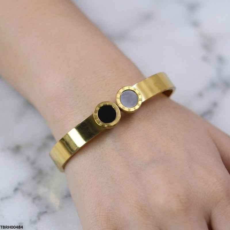 Stainless Steel Double Round Braclet