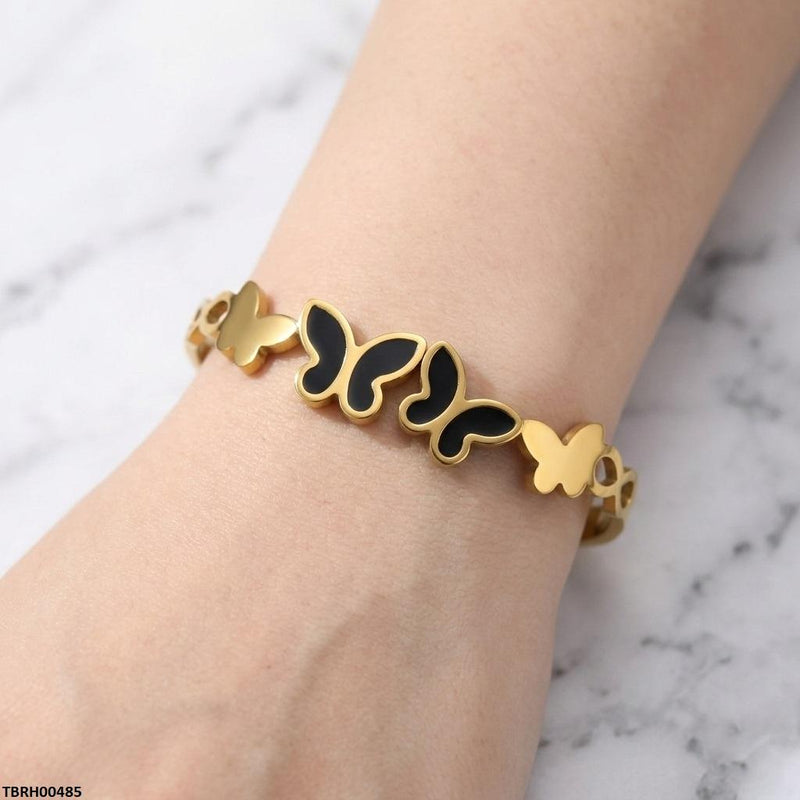 Stainless Steel Double Betterfly Bracelet