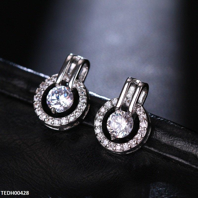 Round Drop Earrings