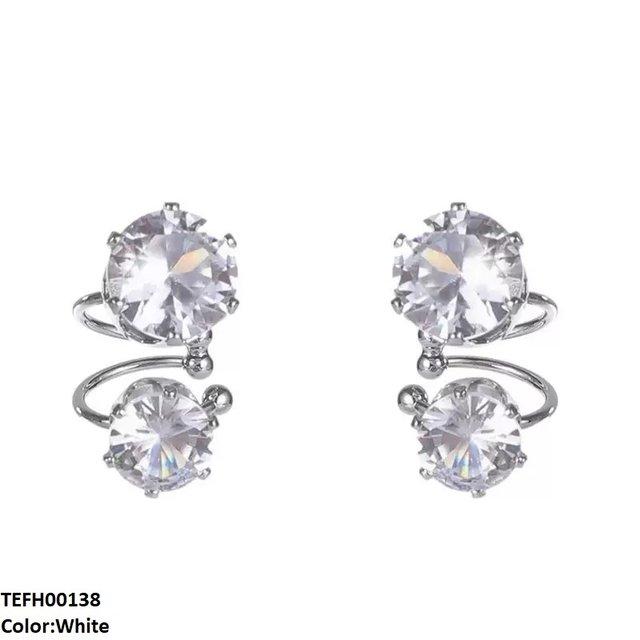 Double Round Ear Cuff Pair