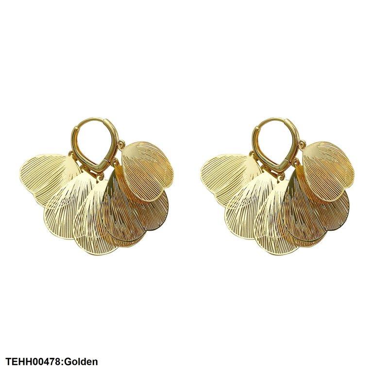 Butterfly Wings Ear Hoops Pair