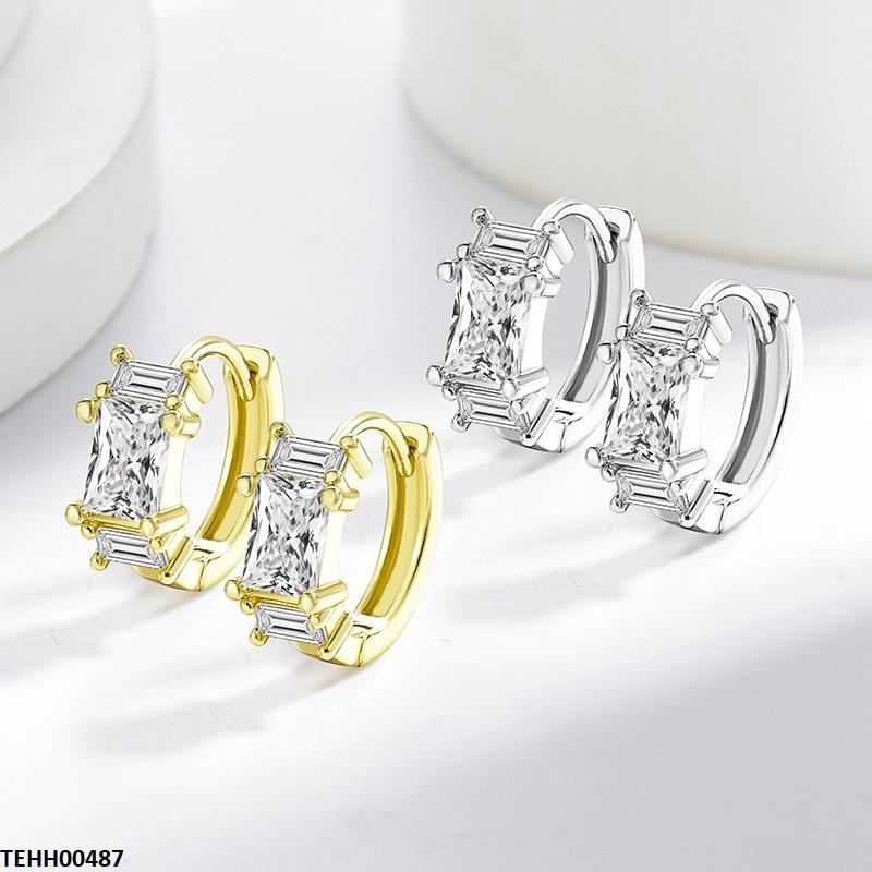 Rectangle Hoops Pair