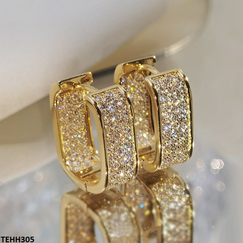 Rectangle Hoops Pair