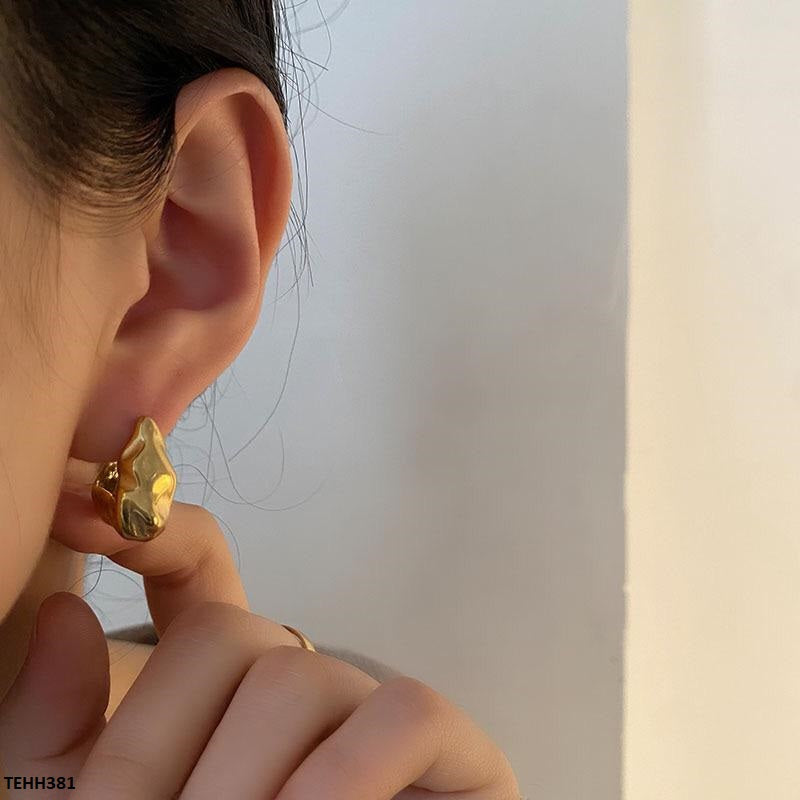 TEHH381 Yye Ear Hoops Pair