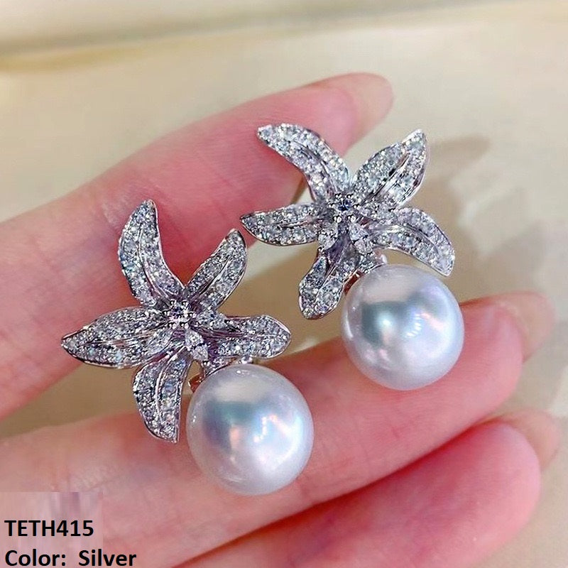 Flower Pearl Tops