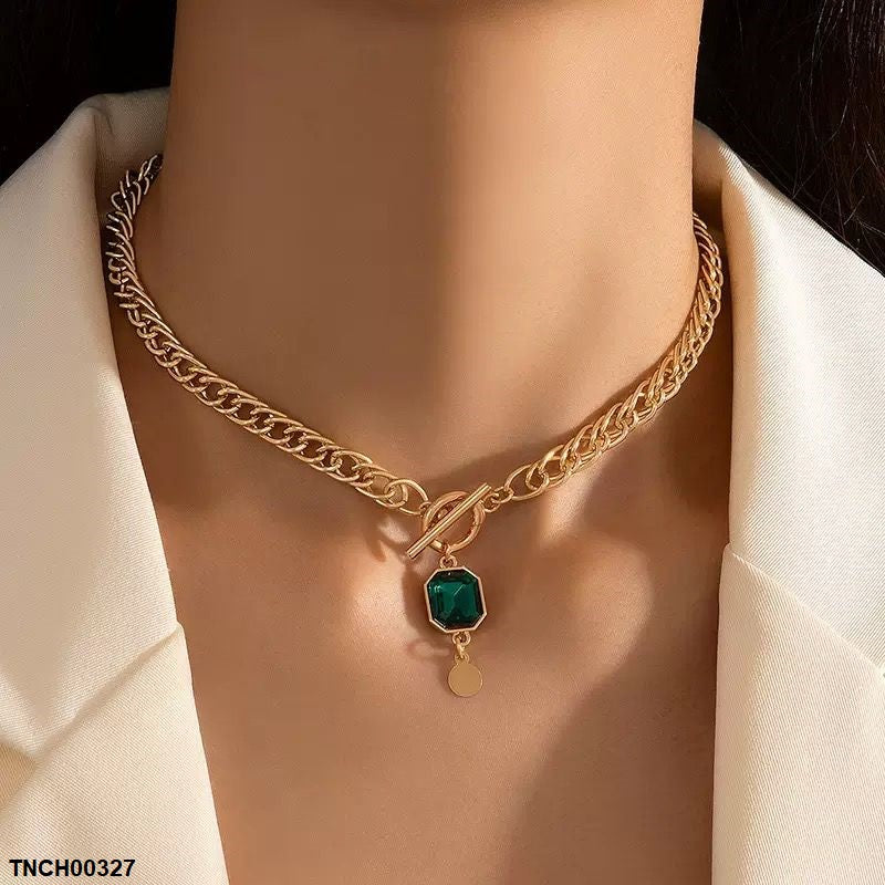 Round Drop Necklace