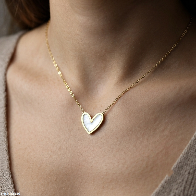 Stainless Steel Heart Necklace
