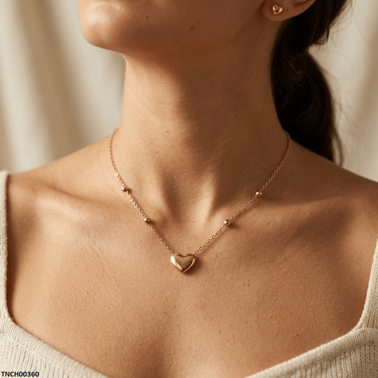 Stainless Steel Heart Necklace