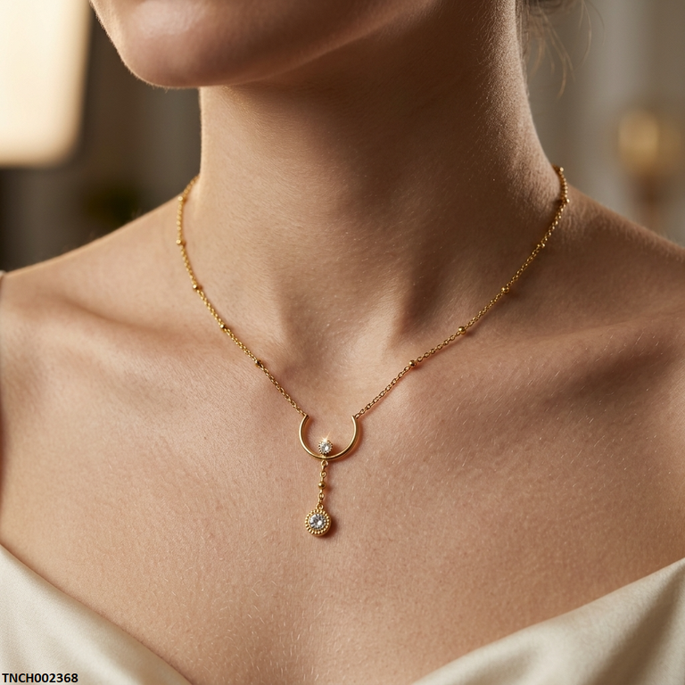 Stainless Steel U Shape Necklace