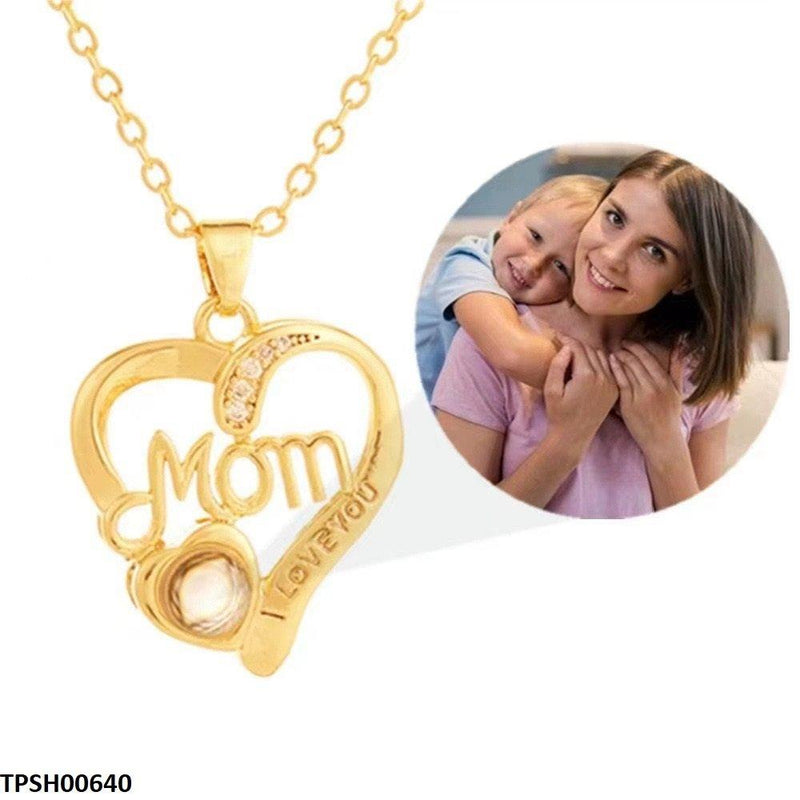 Mom Love Heart Pendant