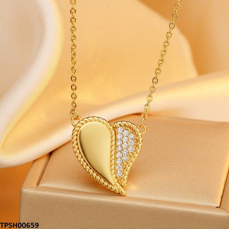 Magnetic Heart Pendant with Chain