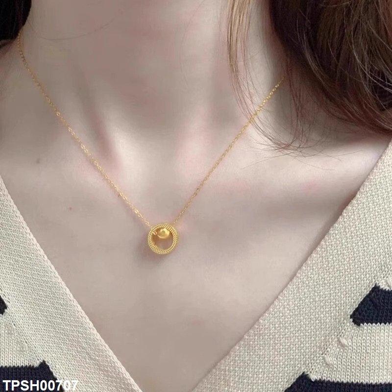 Stainless Steel Round Pendant