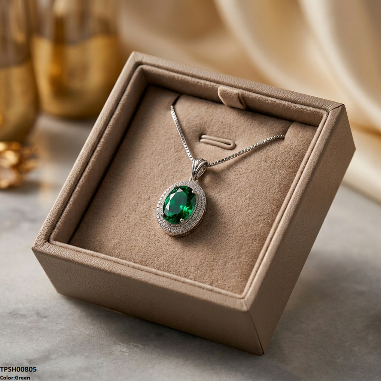 Oval Drop Pendant