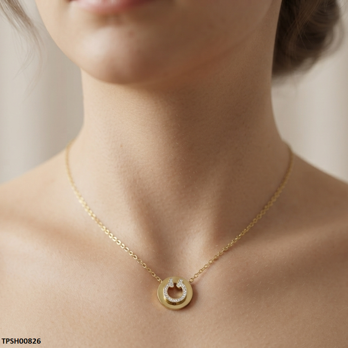 Stainless Steel Round Pendant