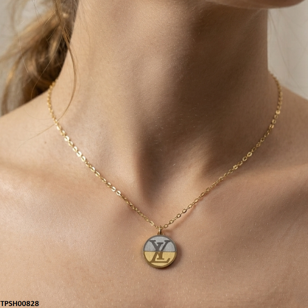 Stainless Steel Round Ly Pendant