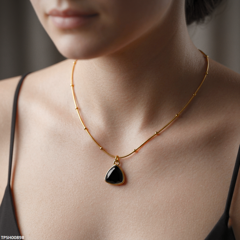 Stainless Steel Triangle Shape Pendant