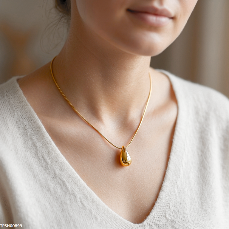 Stainless Steel Round Pendant