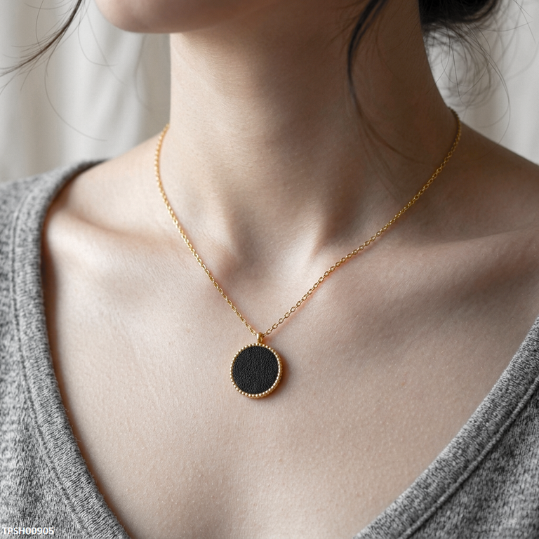 Stainless Steel Round Pendant